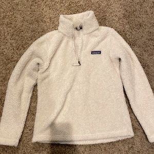 Patagonia White Pullover Jacket